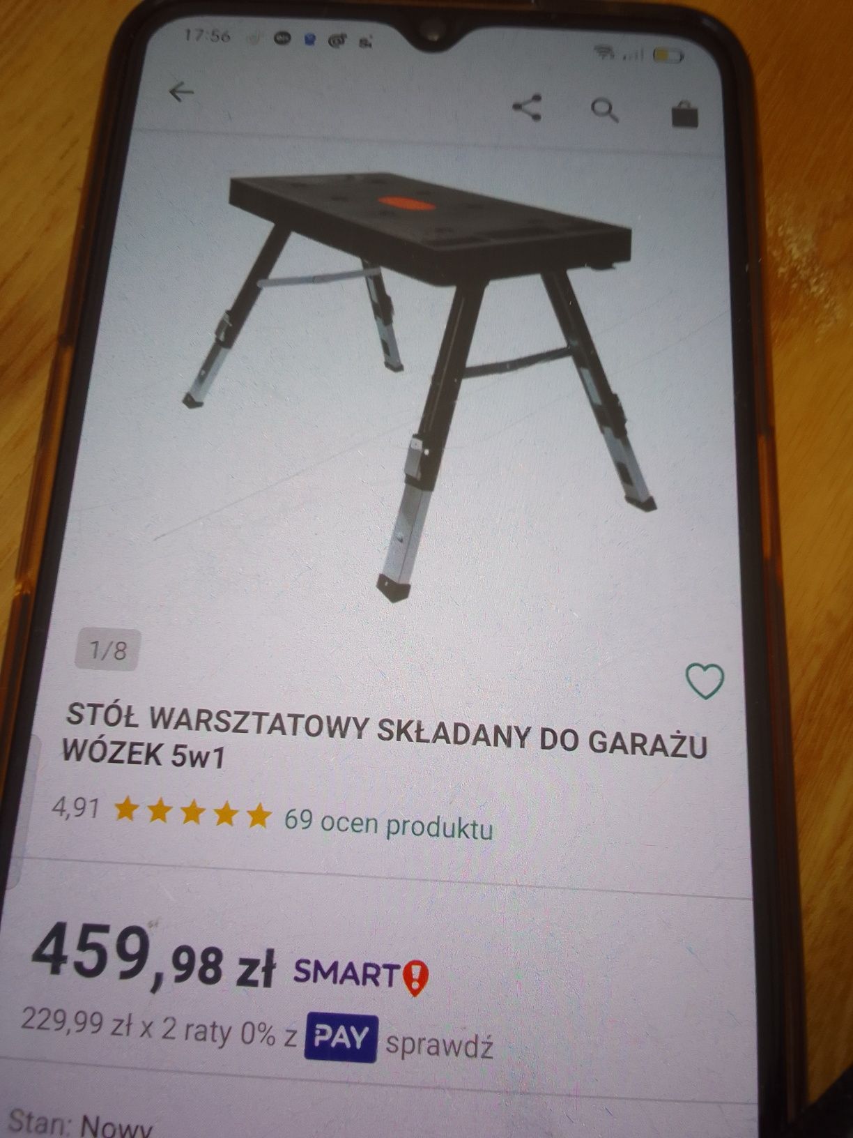 Stół roboczy stól do warsztatu regulacja stół warsztatowy