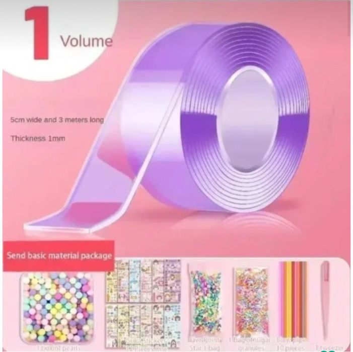 zestaw do robienia taśma nano puszczać bańki diy