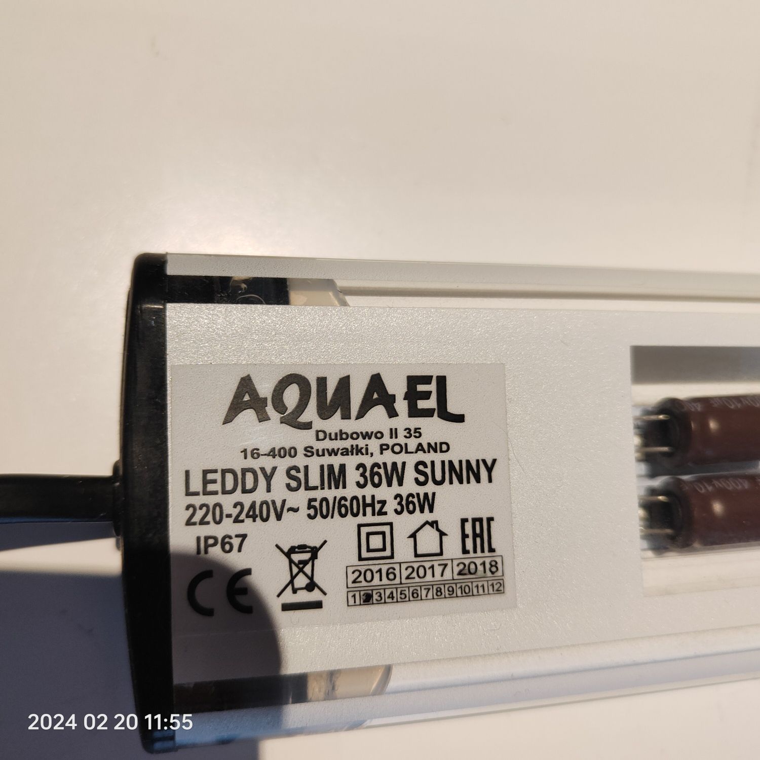Lampa Aquael leddy slim 36W sunny
