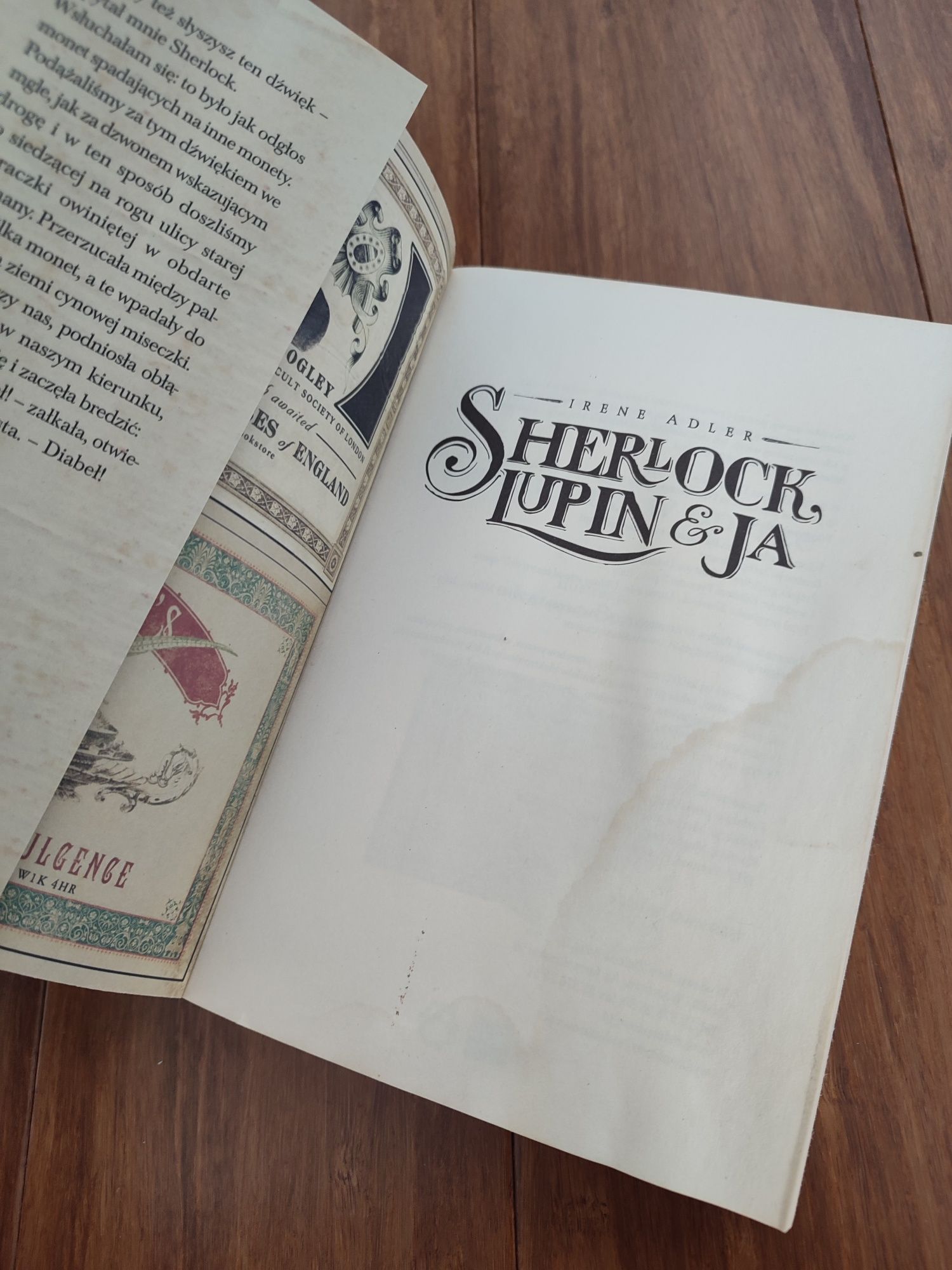 Książka Sherlock, Lupin i ja, Irene Adler