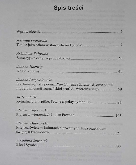 Antropologia religii , wybór esejów