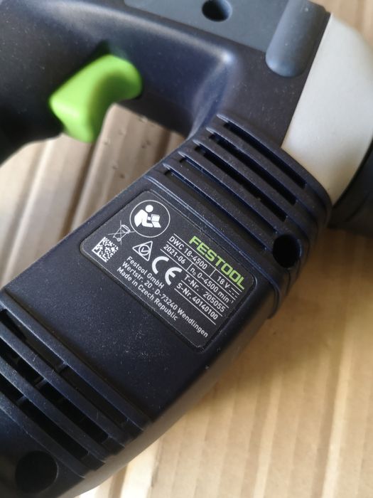 Festool Dwc18 4500 wkrętarka akumulatorowa budowlana zakretarka body