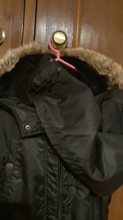 Casaco sobretudo comprido mulher, como novo