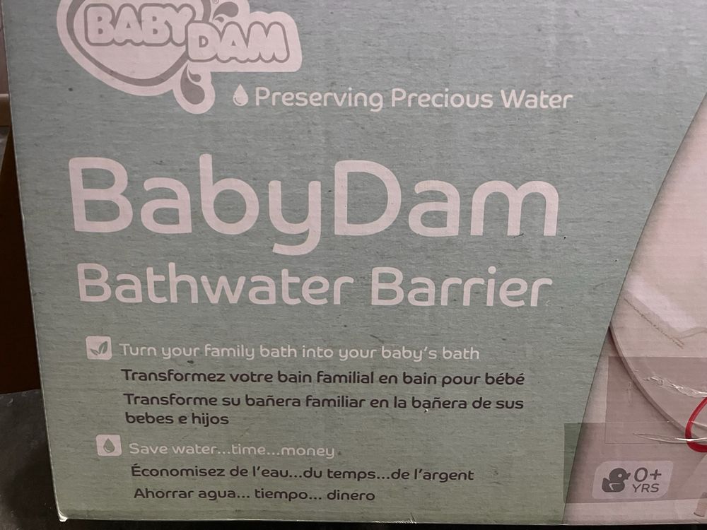 Redutor para Banheira BabyDam Suavinex azul-céu