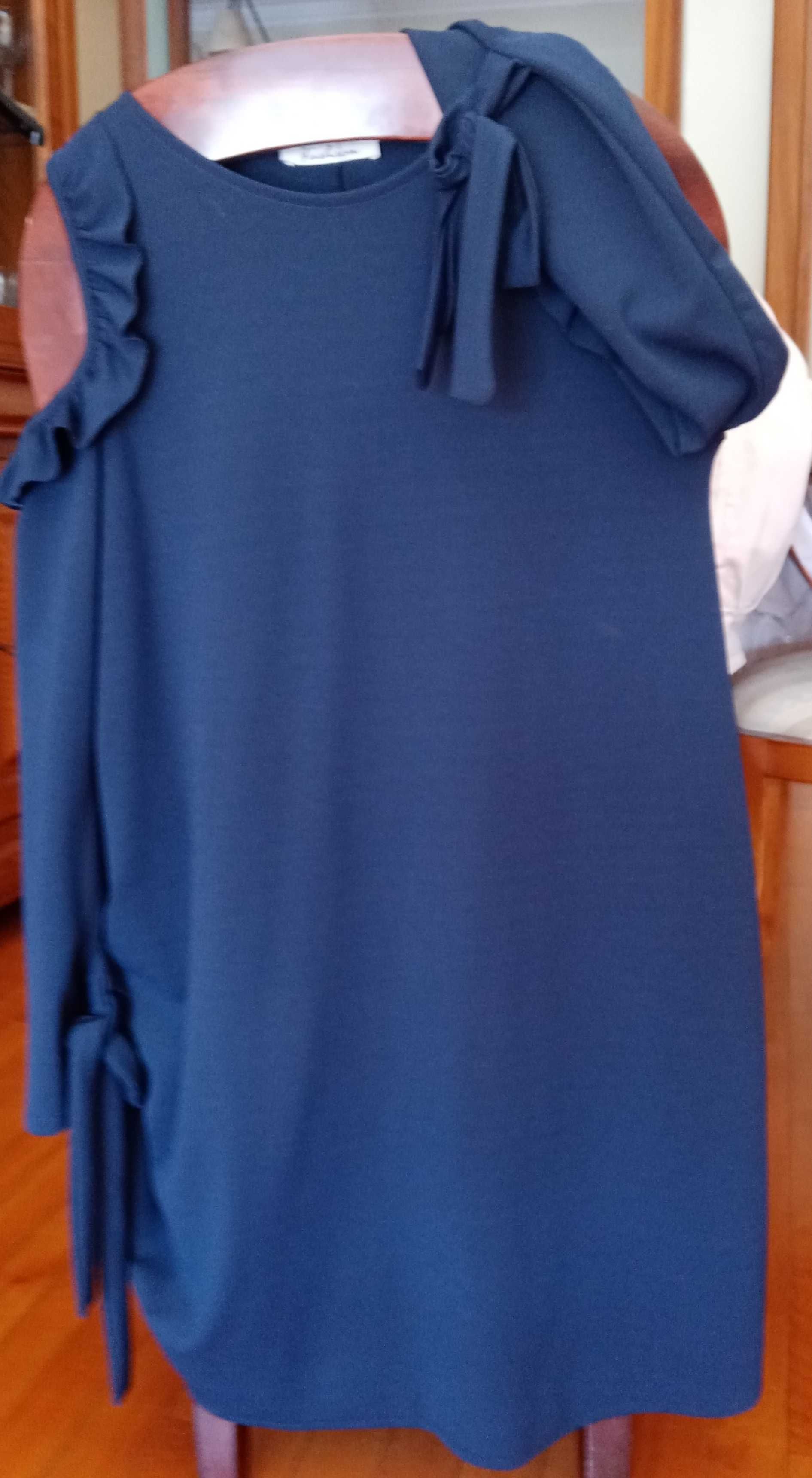 Vestido novo azul marinho
