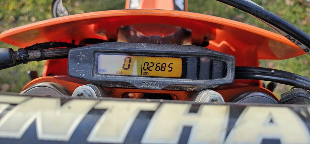 KTM 450 EXC. 2015r. Akrapovic. Cross, Enduro.