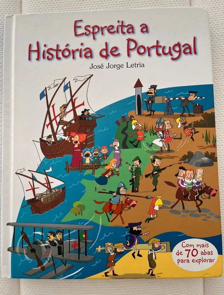 Livro Espreita a História de Portugal