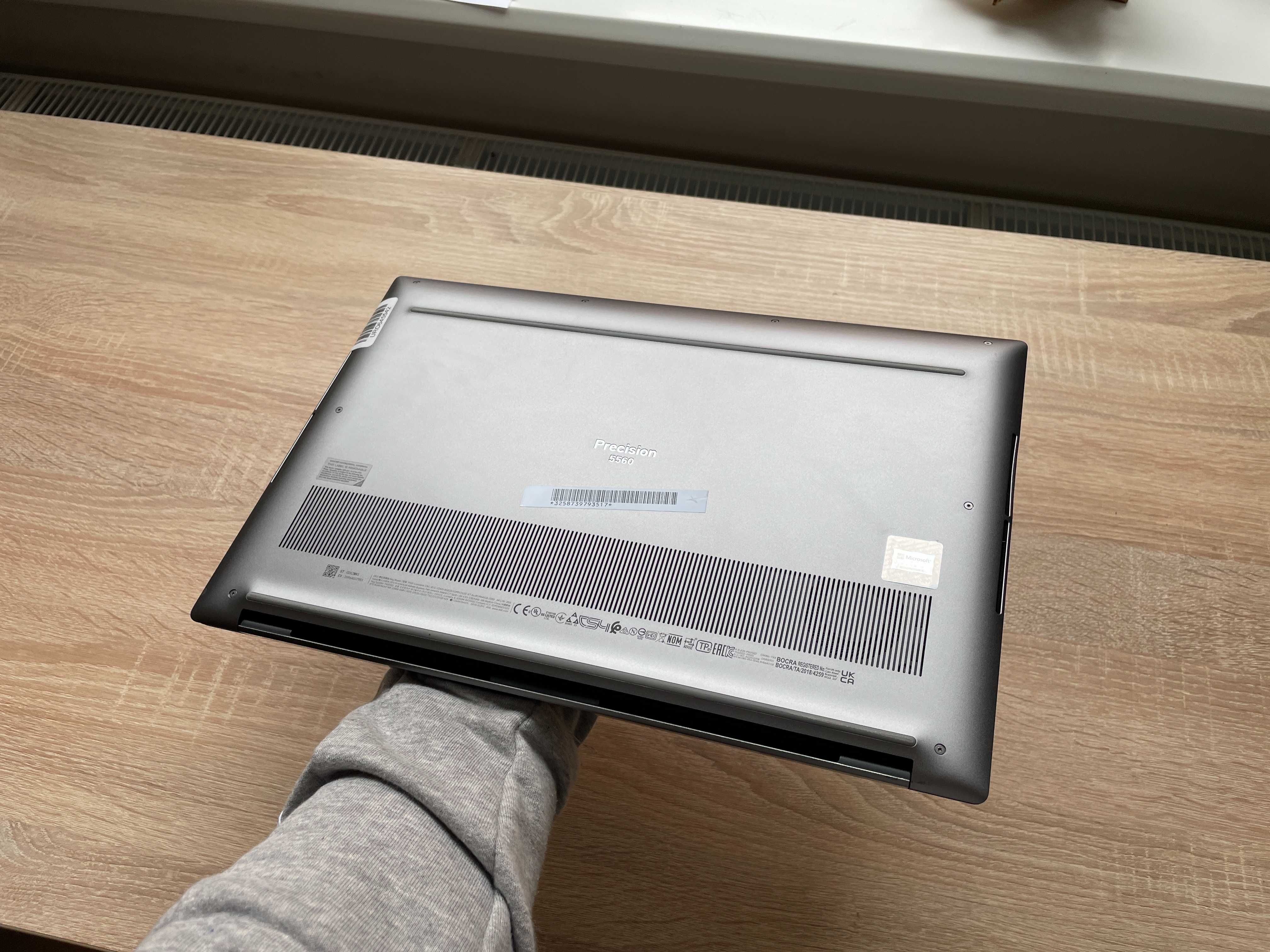 2023р Dell Precision 5560 i9-11950H_NVIDIA RTX A2000_1000 SSD_4K_32RAM