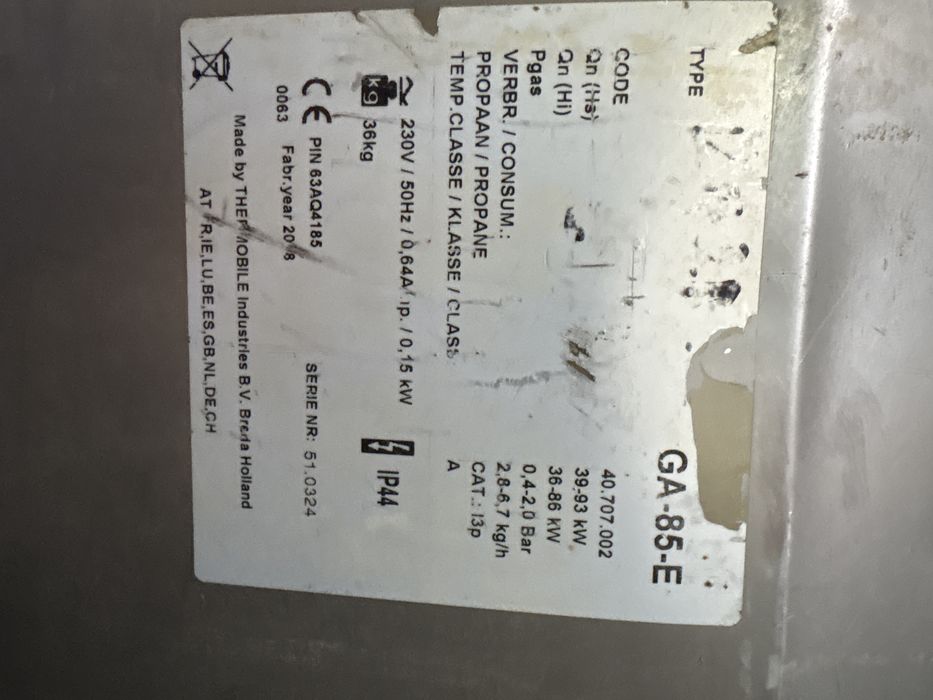 Nagrzewnica Gazowa GA-85-E