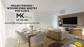 Projektowanie i wykończenie wnętrz pod klucz - MK DESIGN CONSTRUCTION