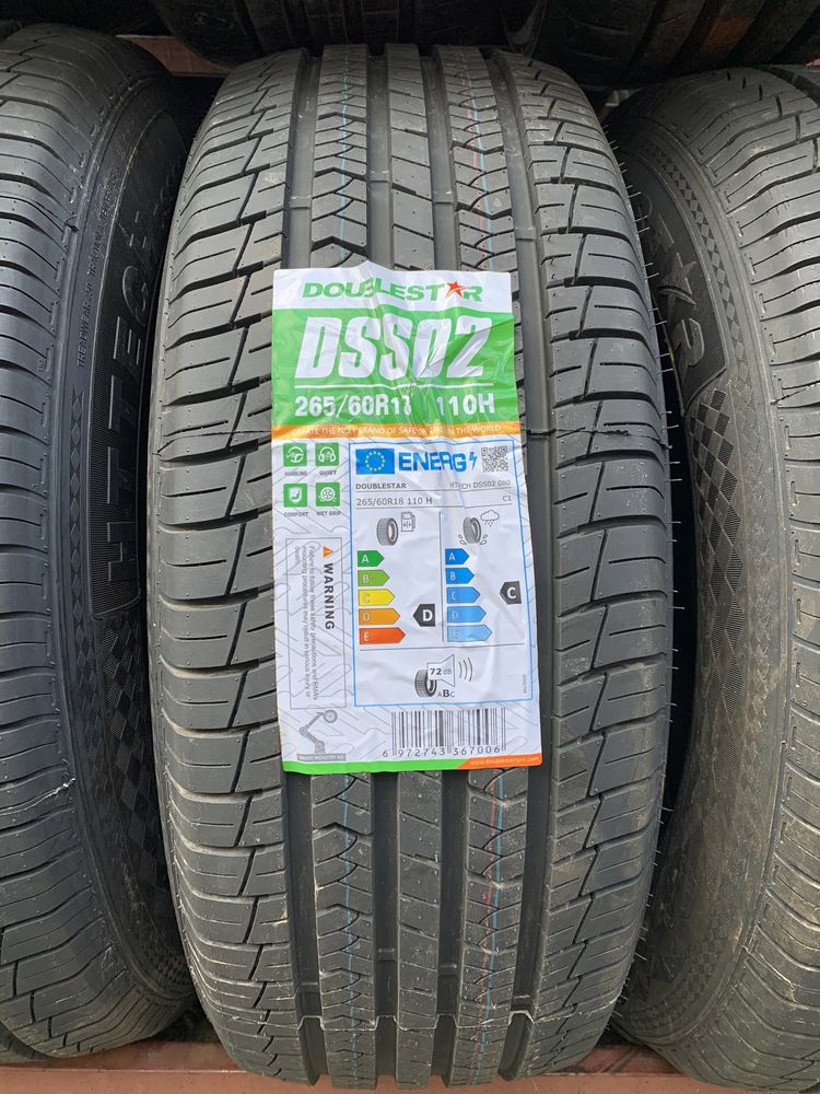 255/60R18	Doublestar HTTECH DSS02 112H XL шини нові літо