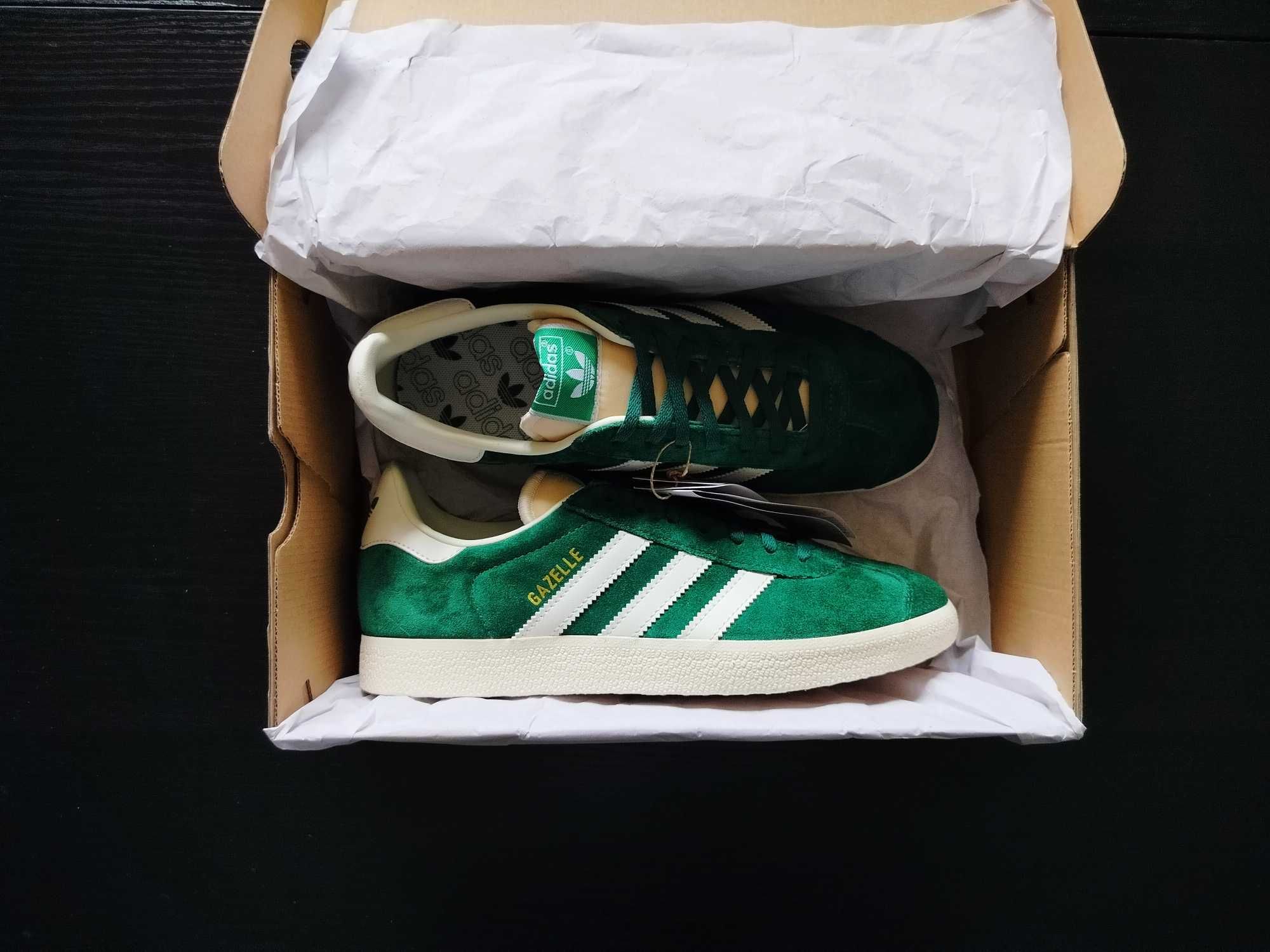 Adidas Gazelle - Dark Green r. 40 2/3 SNEAKERS