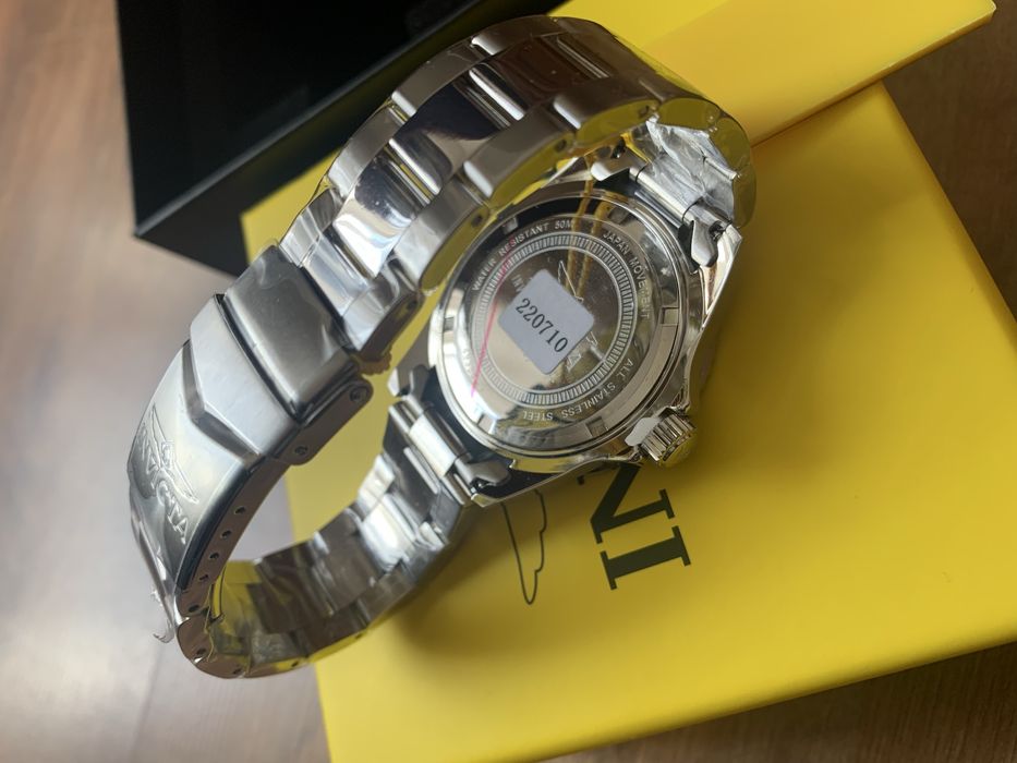 Чоловічий годинник Invicta Pro Diver - 46 мм, сталь (47160)