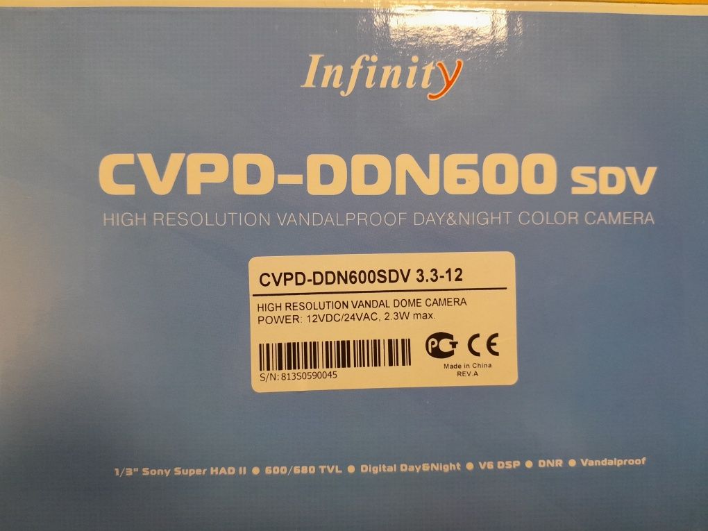 Камера  CVPD  DDN600sdv