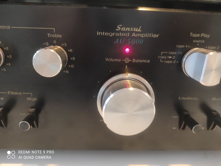 Sansui AU 5900 i TU 5900. Zestaw stereo Stan Igła Serwis . Gwarancja !