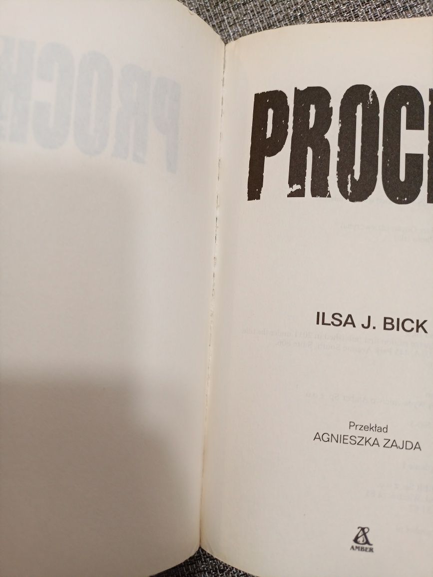 Książka Prochy, Ilsa J. Bick