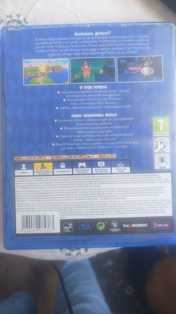 SpongeBob bikini bottom ps4