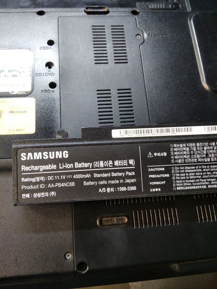 Ноутбук Samsung R60 Plus на запчастини