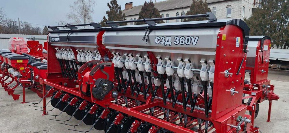 Зернова варіаторна сівалка Деметра СЗ 3.6 Бункер з нержавійки Гарантія