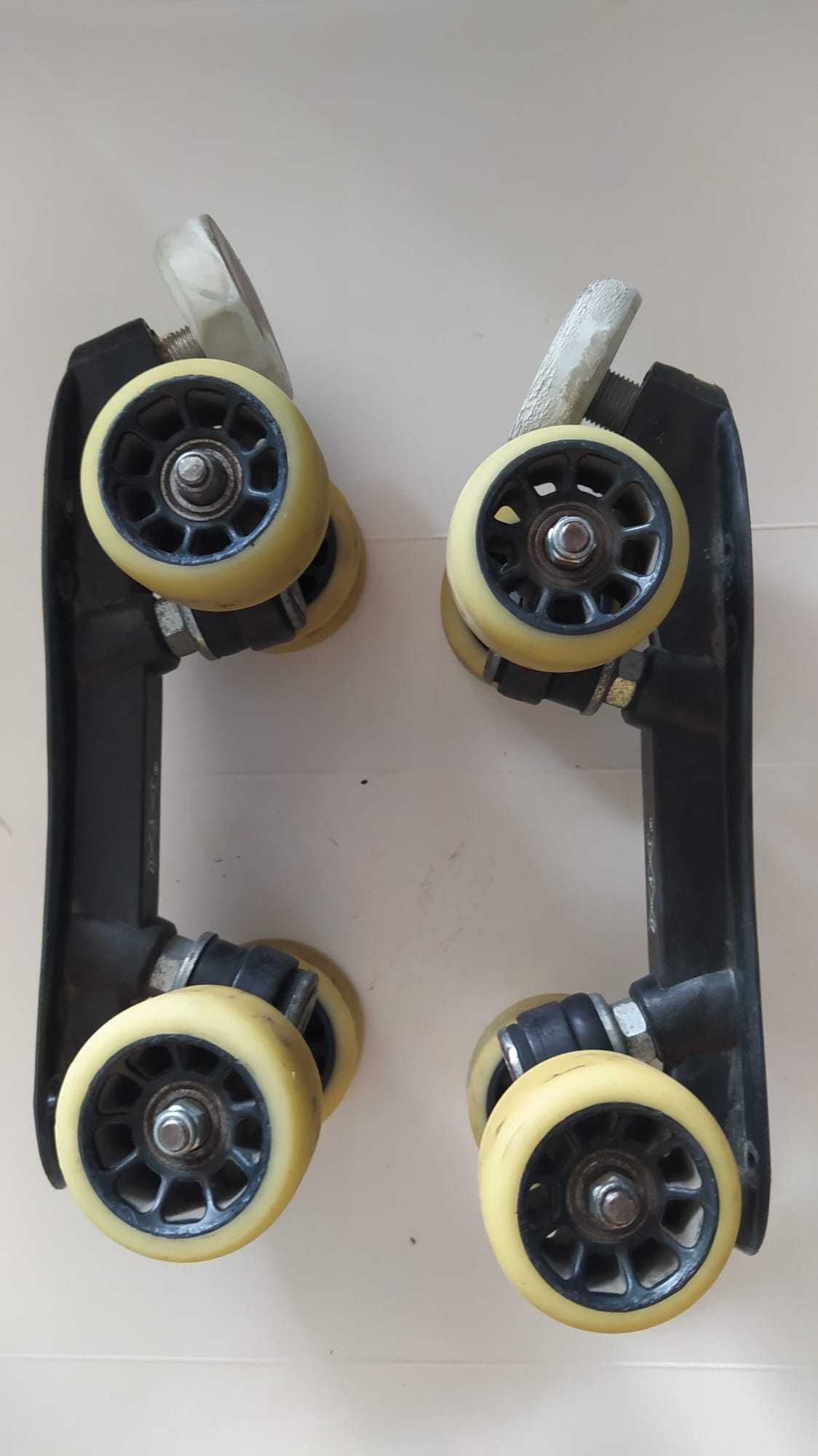 Base patins DAC usada com Rodas