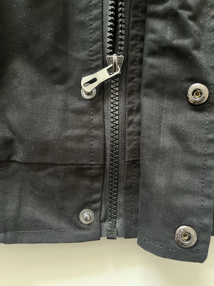 Męska kurtka Magcomsen XL czarna w stylu militarnym