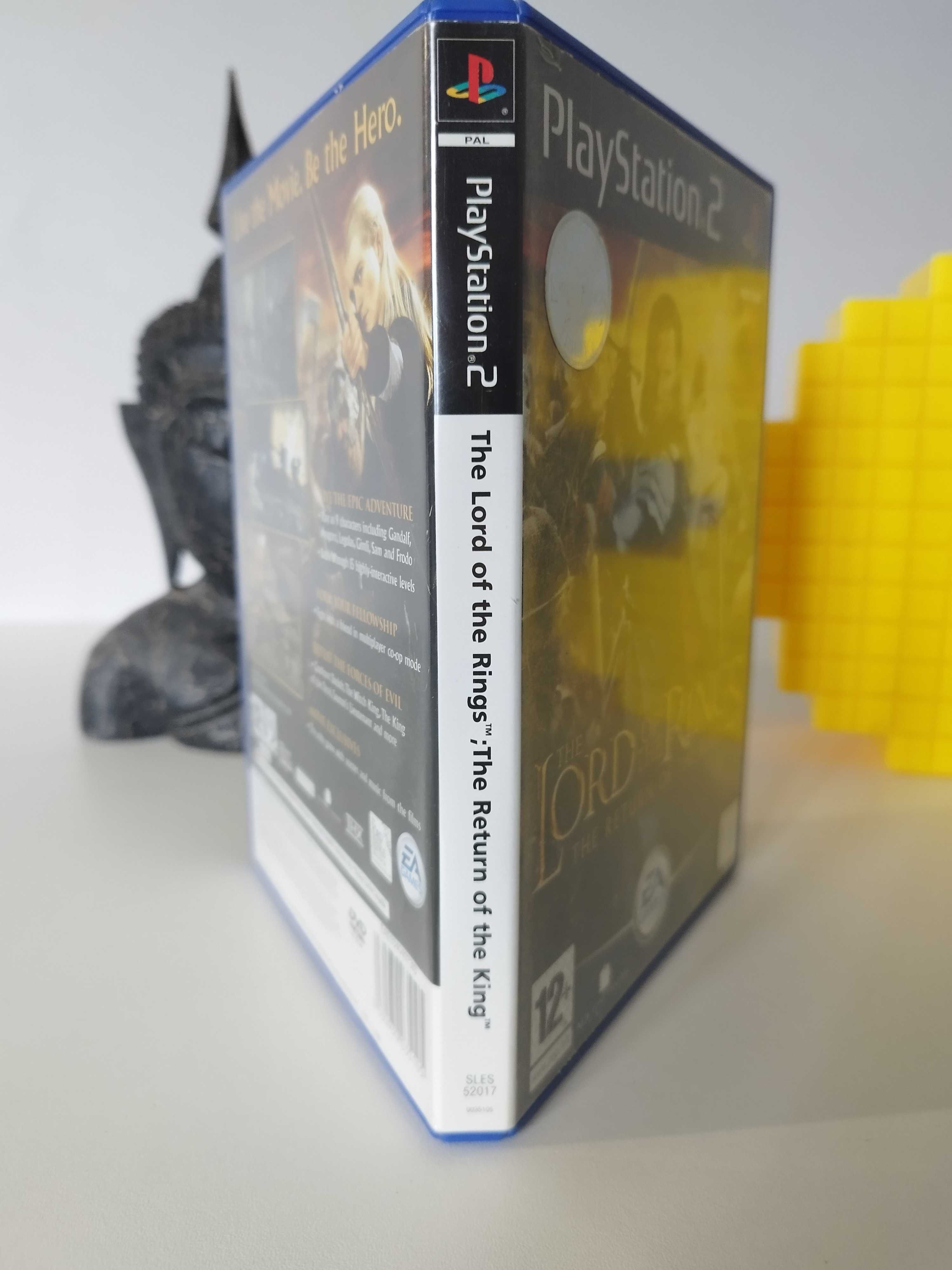 The Lord of the Rings the return of the king / gra PS2 - idealny / pl