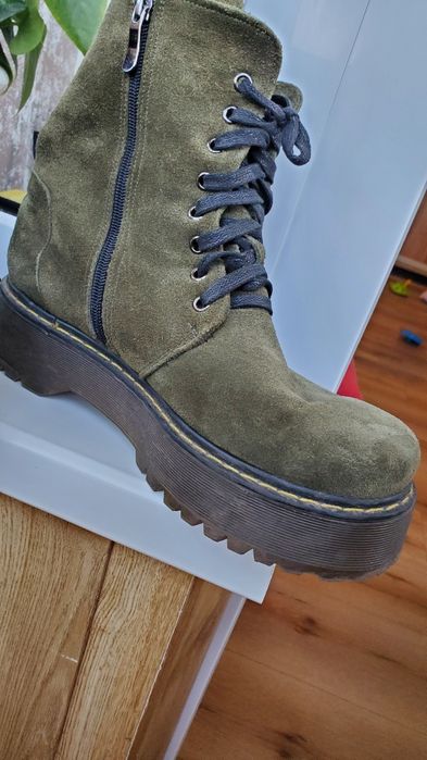 Черевики замшеві 40р(27см устілка)