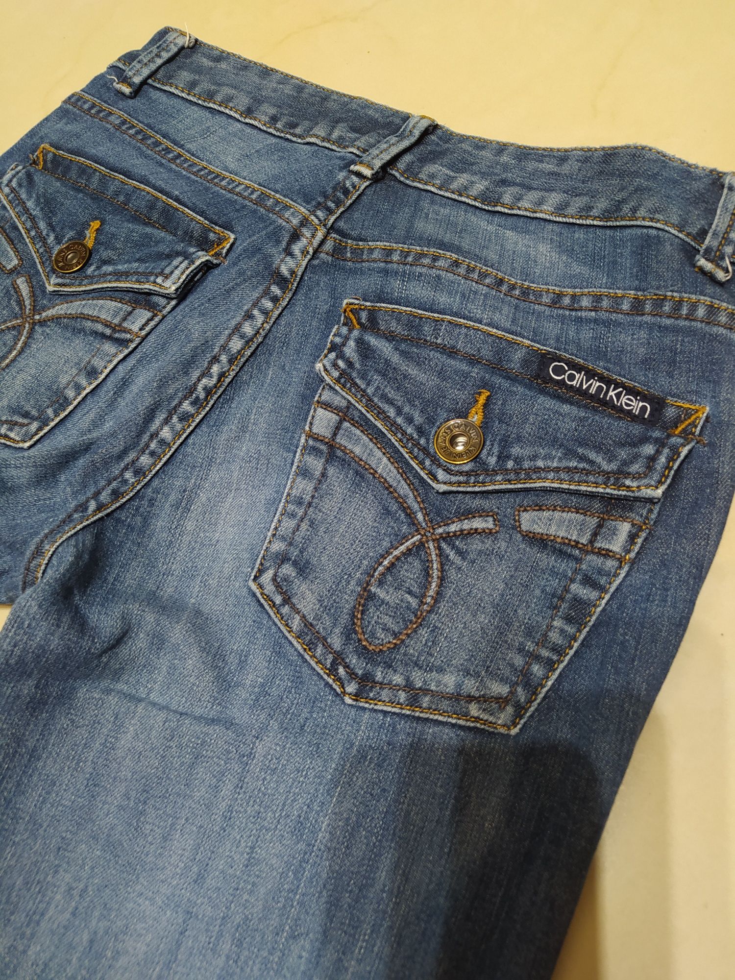 Jeansy 2/32 Calvin Klein spodnie damskie