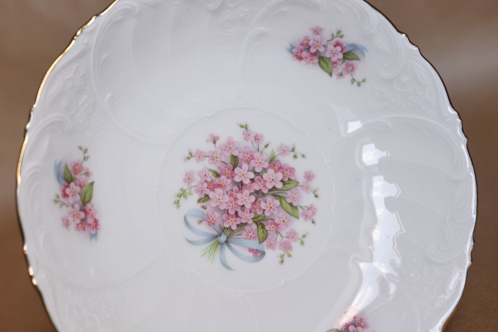 Patera na stopie Bavaria Vohenstrauss porcelana