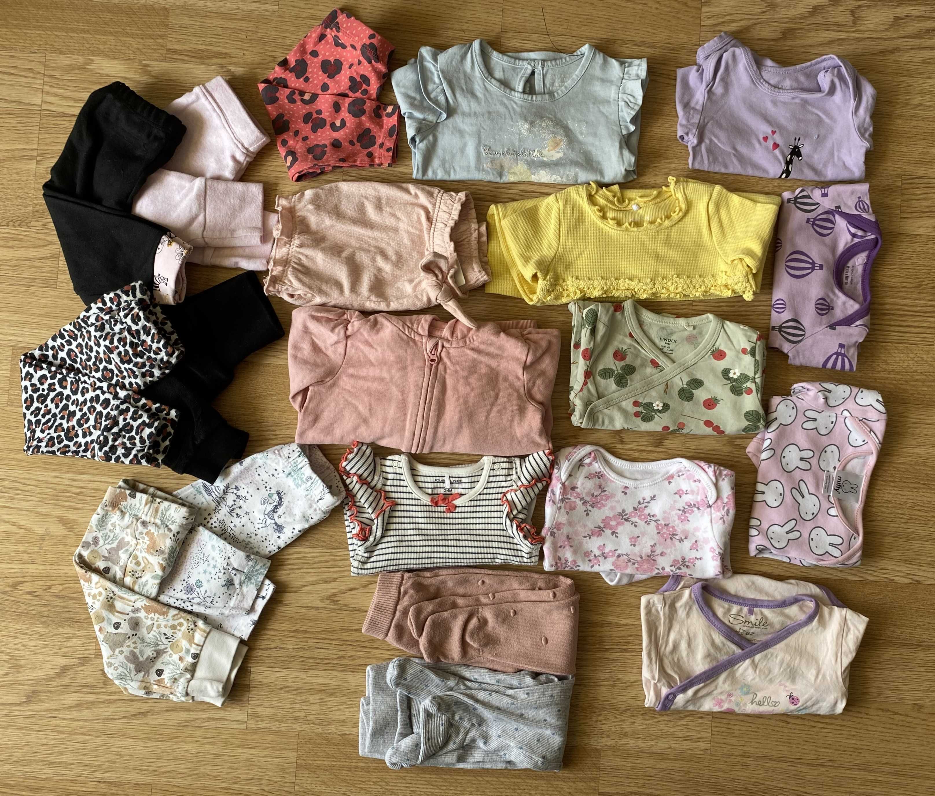 Zestaw ubrań dla dziewczynki (rozmiary 3-6 miesięcy)