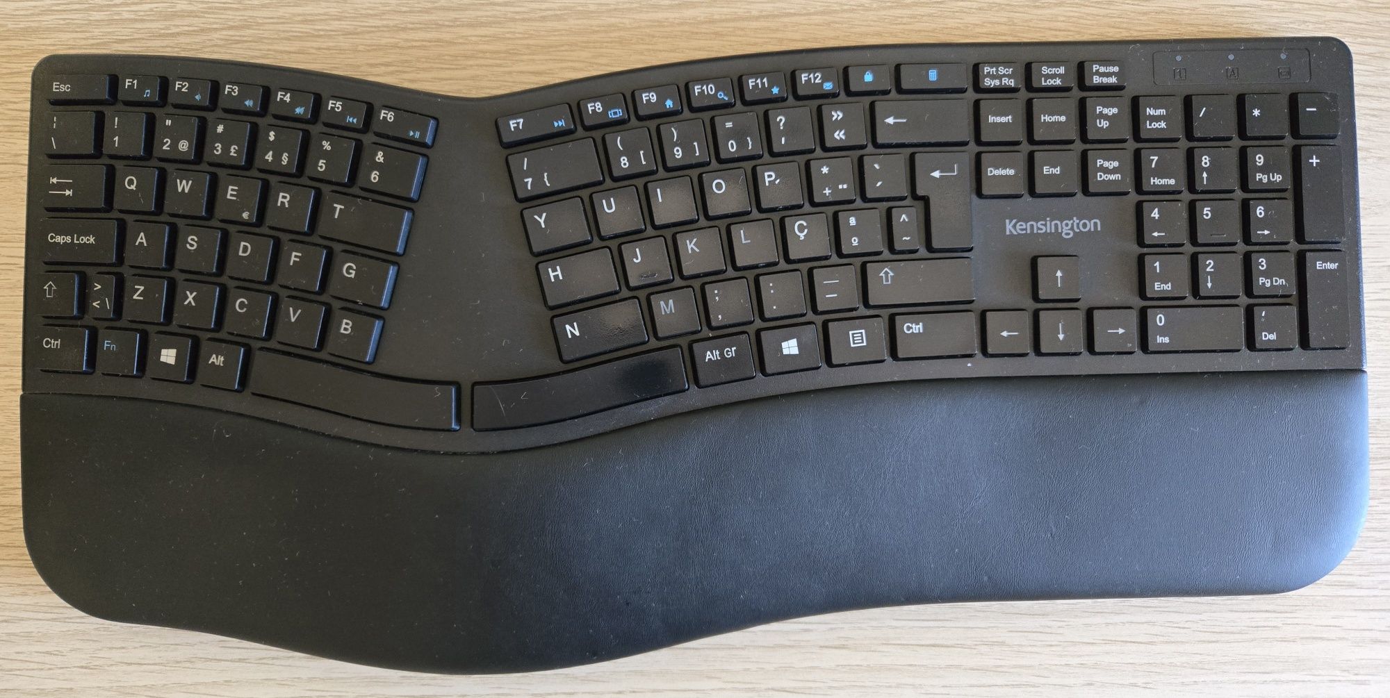 Teclado Ergonômico Kensington Pro Fit Ergo Wireless Keyboard
