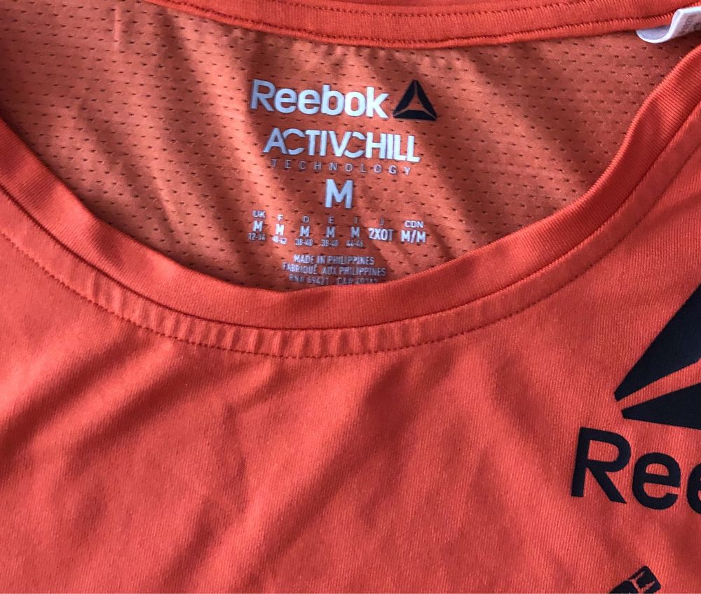 Damska koszulka do fitnessu Reebok activchill roz.M