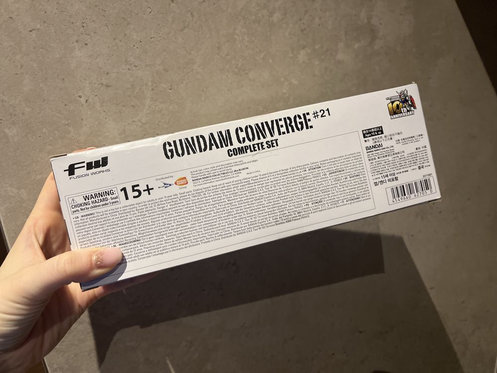 Gundam Converge #21 complete set model