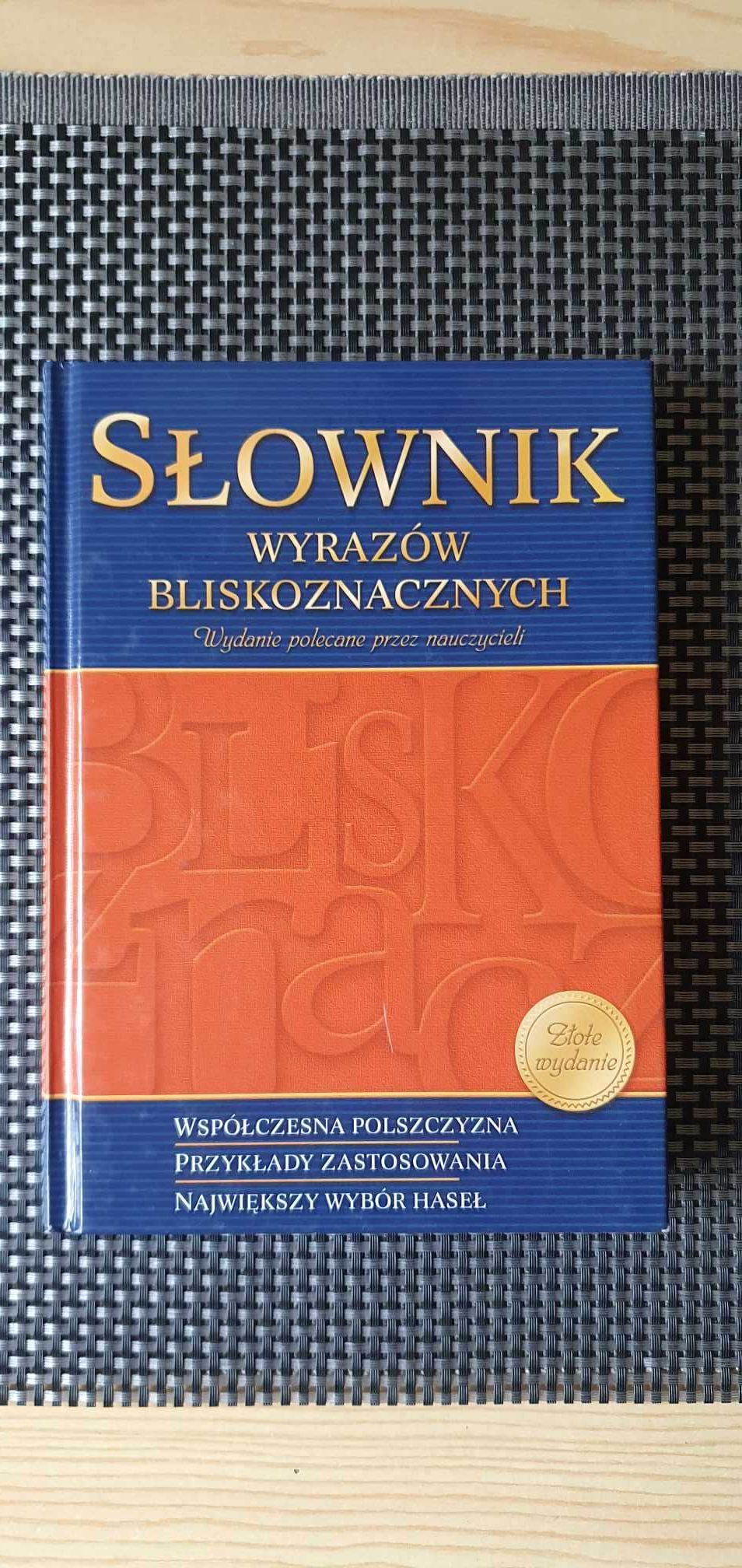 Książka "Słownik wyrazów bliskoznacznych"