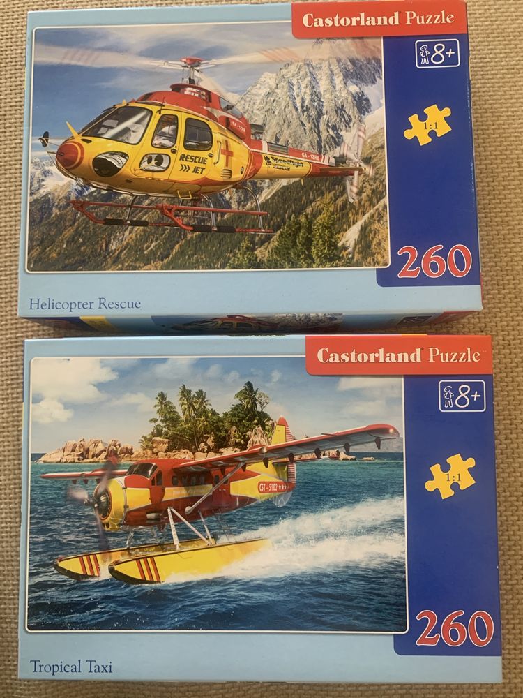 Puzzle Castorland Heliktoper i Samolot 8+