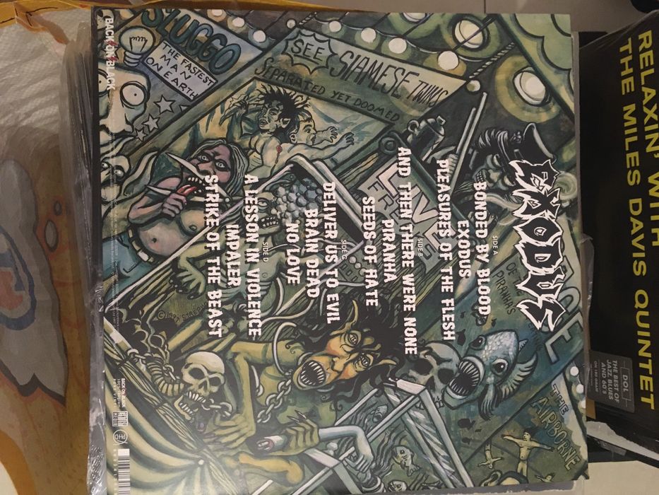 Vinil Exodus-We are the damned - Iron Maiden