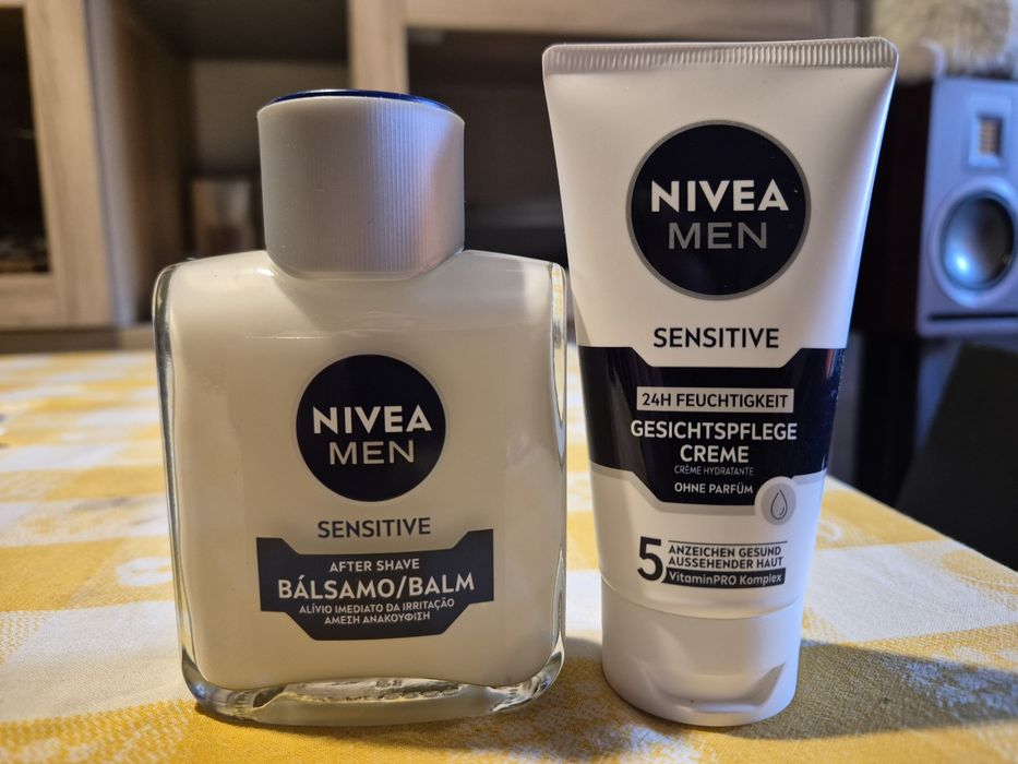 Conjunto nivea Men, after shave e creme hidratante