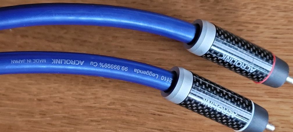Sprzedam japońskie interkonekty RCA 2szt