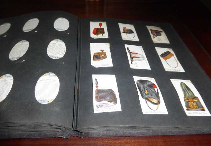 Álbum cartóes de tabaco - Players - condecorações militares, navios