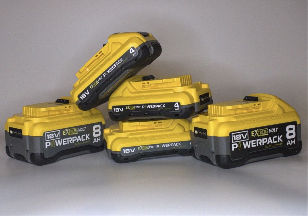 Акумулятор Dewalt PowerPack XR 18v/20v Tabless 4Ah (4000mah) eXtreme