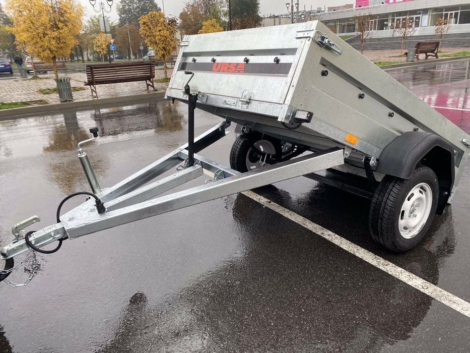 Оцинкованный усиленный, легковой, бортовой, прицеп