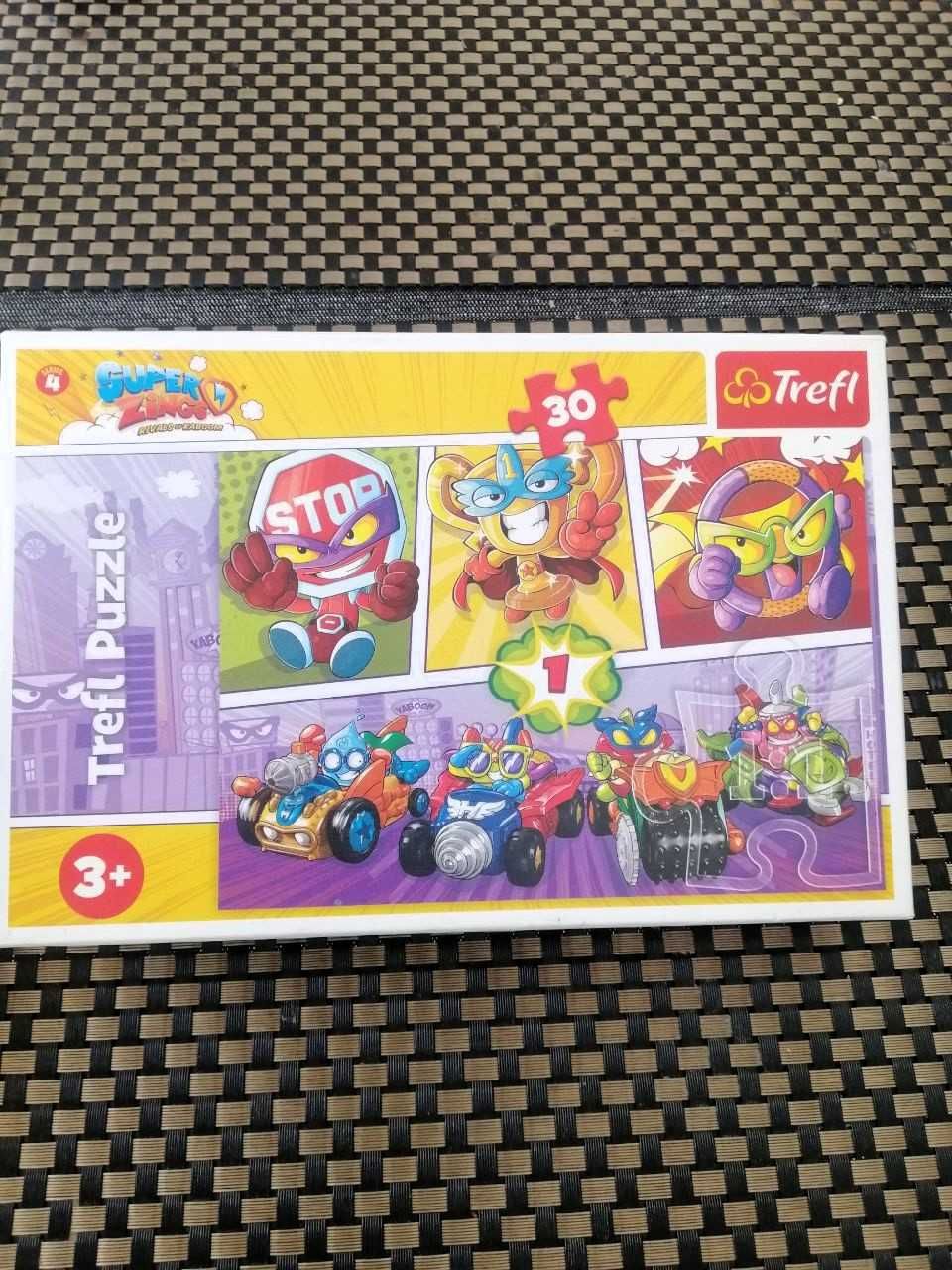 Trefl, puzzle, Super Zings, 30 el. Nowe