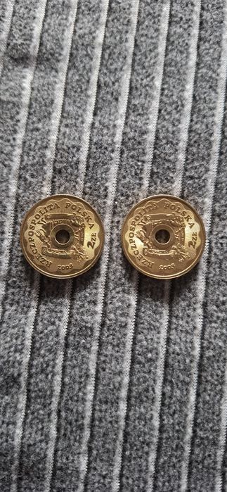 Moneta 2 zł 10 lat WOŚP  2 sztuki