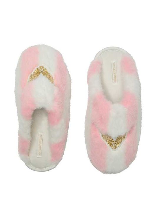 Victoria's secret тапочки капці оригінал 36 37 38 пухнасті плюш