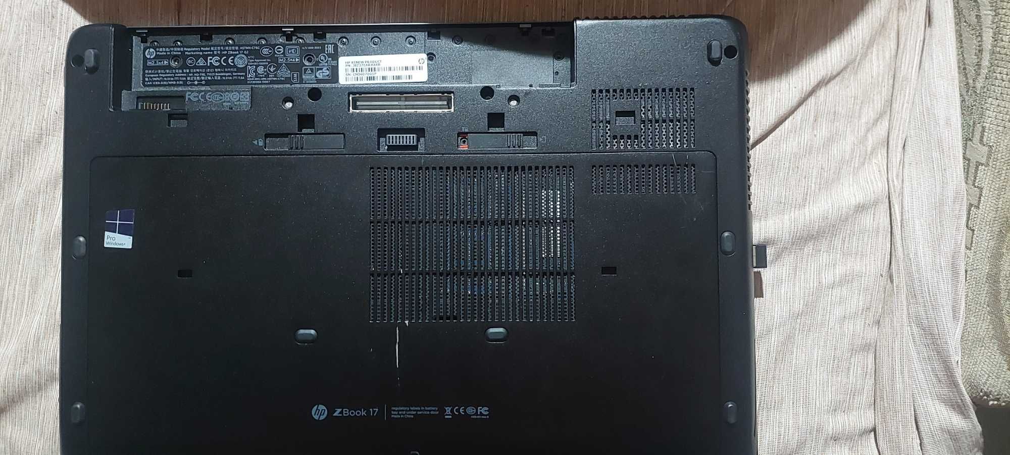 laptop HP 17G2 intern core7 4710 QM