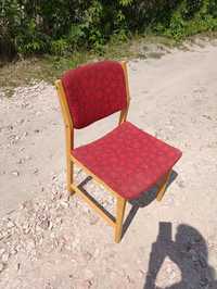 Krzesła prl drewniane