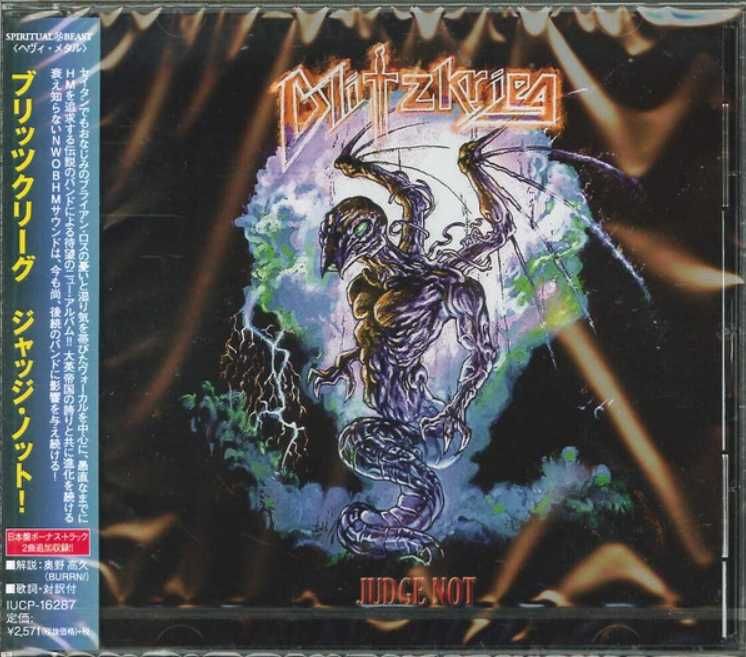 Blitzkrieg - Judge Not! +2 bónus (Selado)