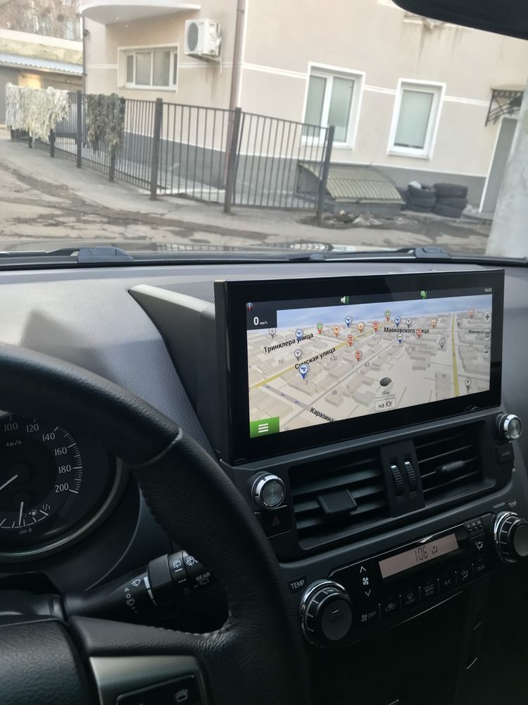 штатная магнитола Toyota LC Prado 150 2010-2017