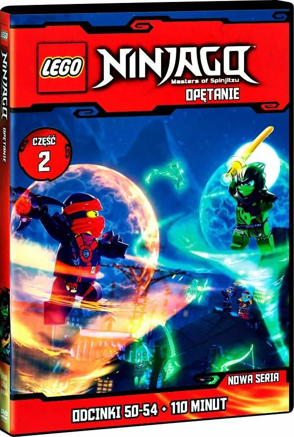 Film DVD LEGO Ninjago Opętanie Polski Dubbing Bajka Kai Lloyd Folia