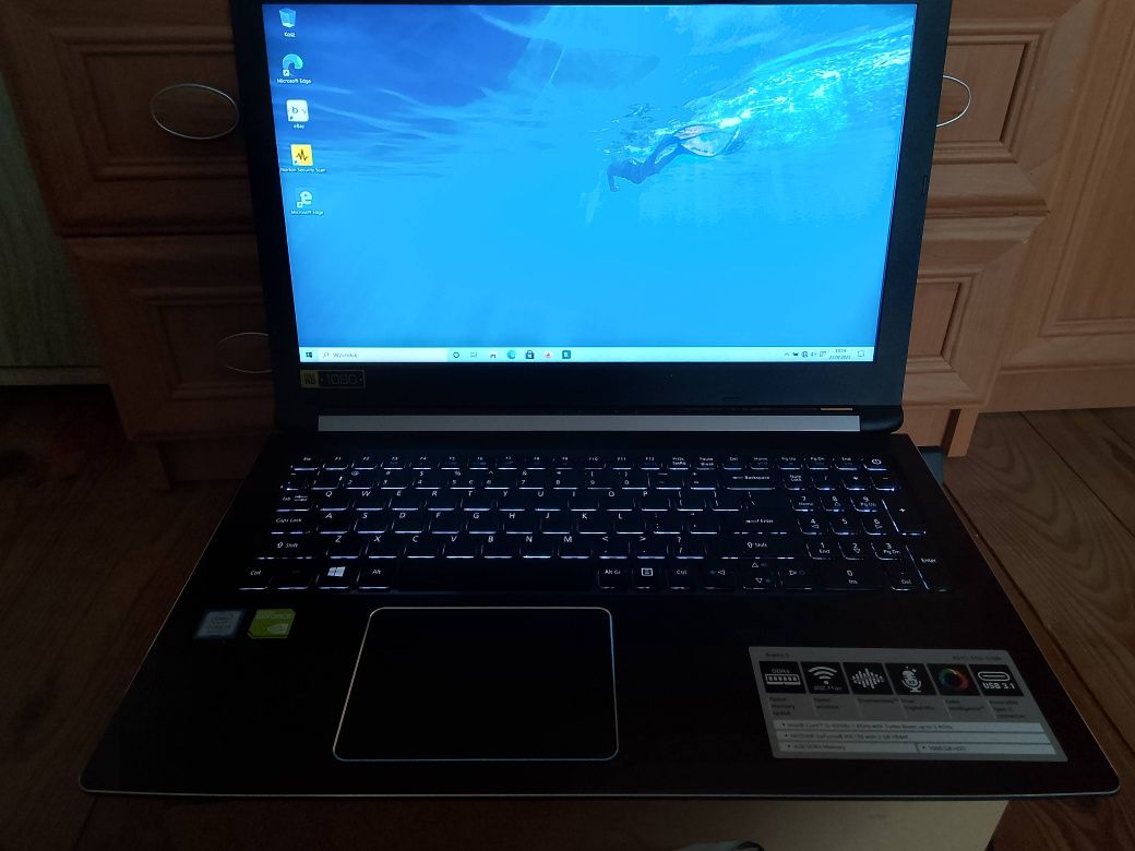 Laptop Acer inspire 5